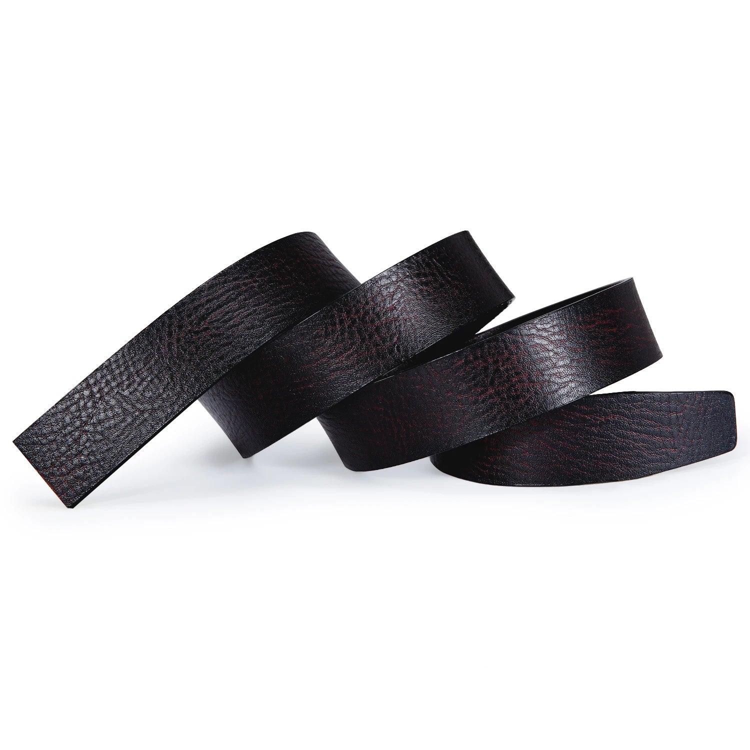 Men's Multi-Color Leather Belt 3.5cm With Automatic Buckle