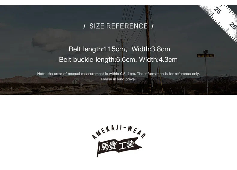 Thắt Lưng Da Bò Cao Cấp Maden Vintage Cho Nam Nữ