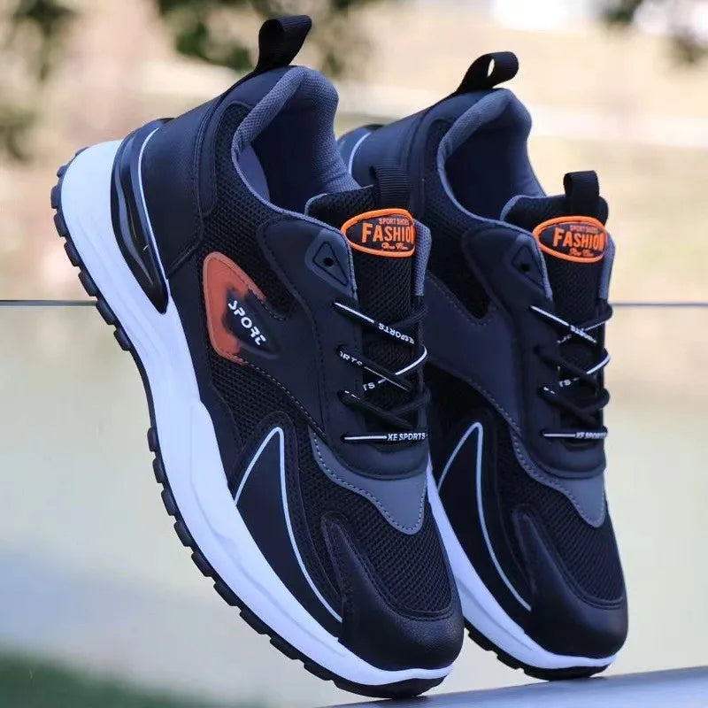 Giày Trượt Ván Da Trắng Đa Năng Cho Nam