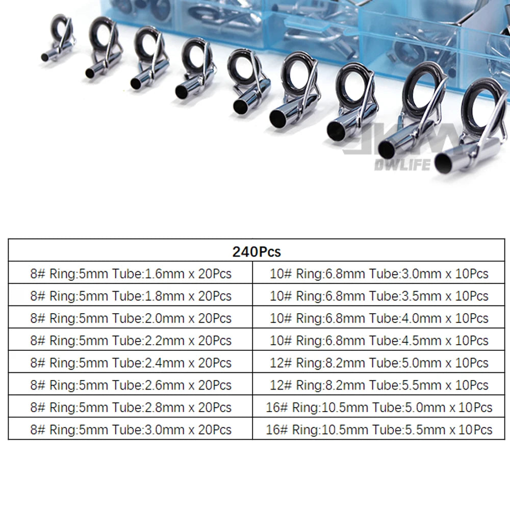 Bộ Sửa Chữa Đầu Cần Câu 24-230 Món Chống Gỉ