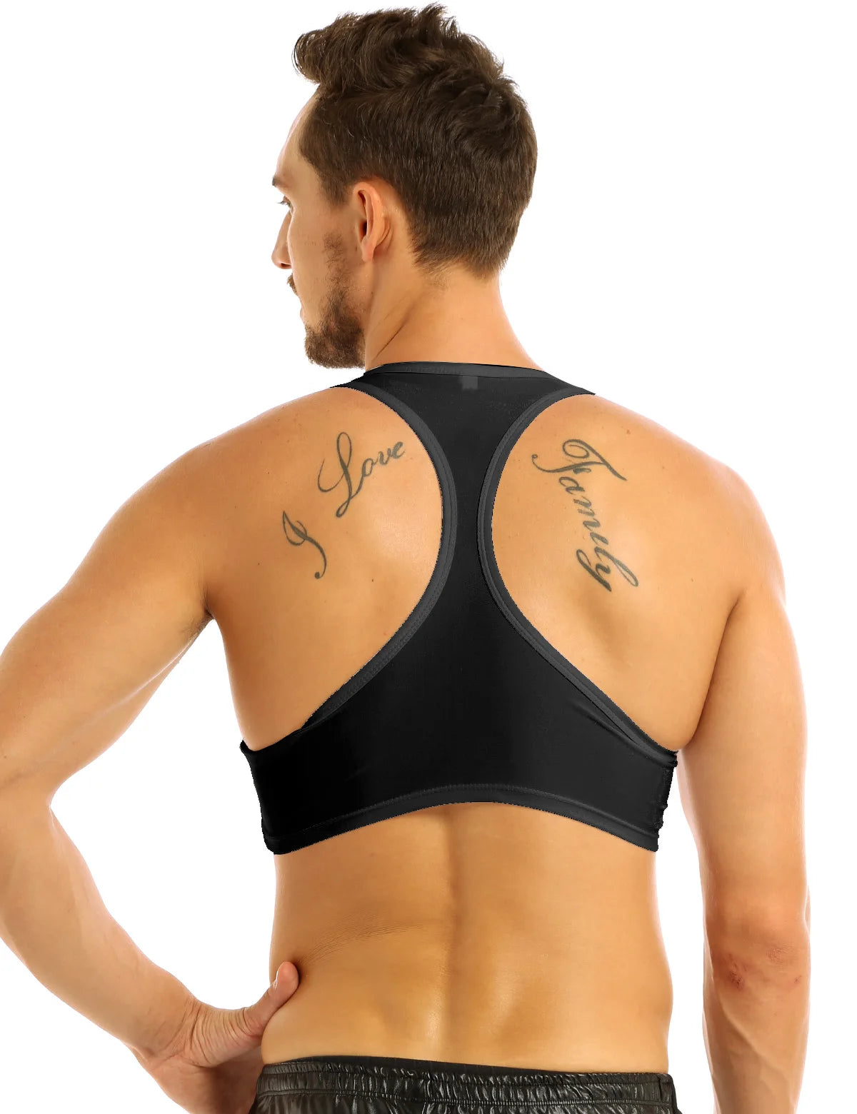 Men's Gym Racer Back Sleeveless Sports T-Shirt