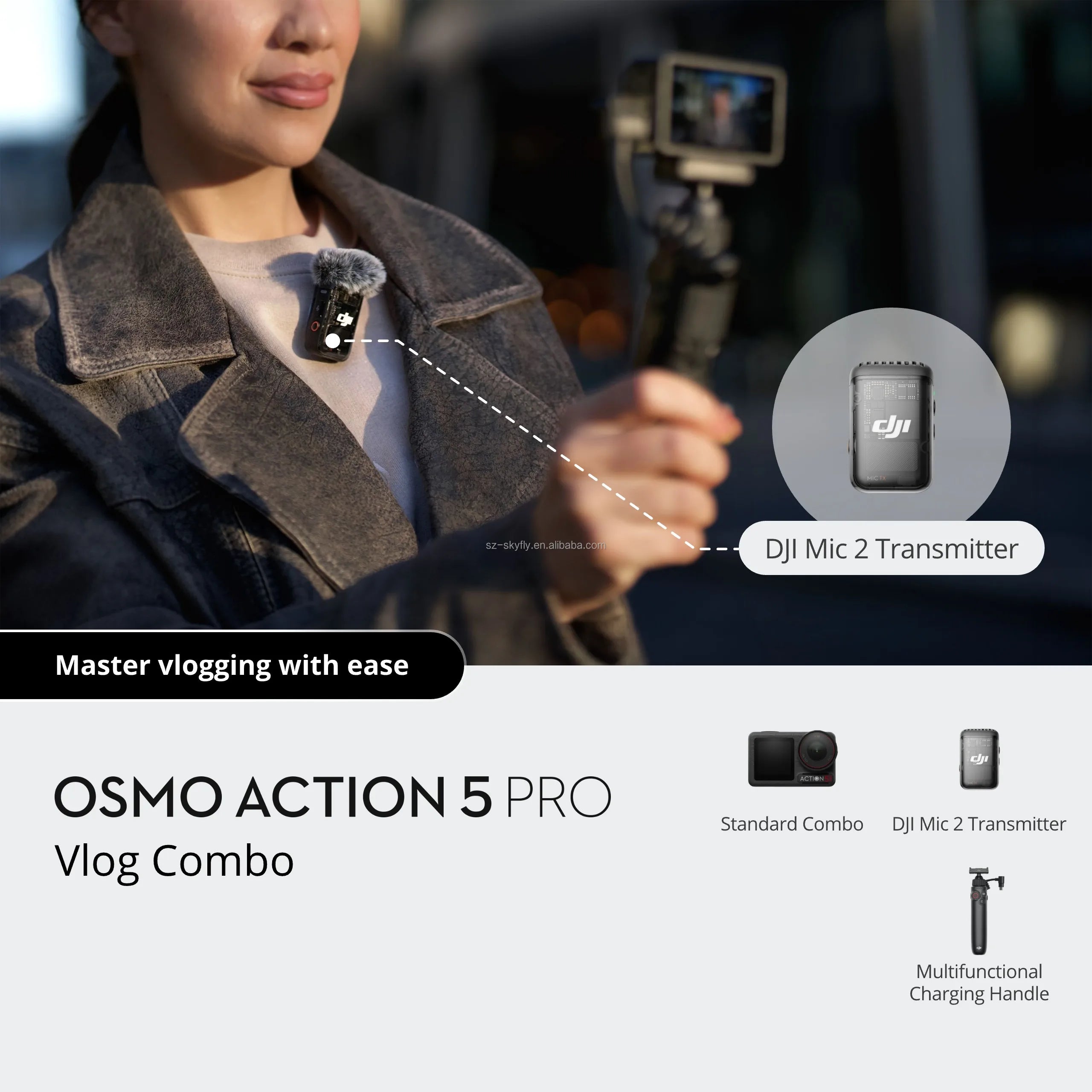 OSMO Action 5 Pro Waterproof 4K Action Camera