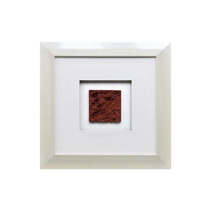 JZ Large Modern 3D Sandstone Wall Art Home Decor, Framed, Mixed Media Art, Handmade Foam Abstract Painting 
