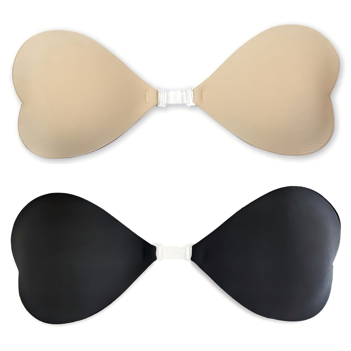 Miếng dán ngực tàng hình silicone nâng ngực gợi cảm chống nước khi bơi hình trái tim, miếng đệm ẩn dùng cho đồ bơi liền thân. - Daisan Mart
