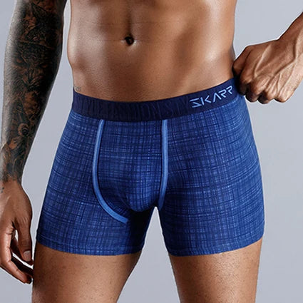 Men's Breathable Cotton Underwear - Boxer Brand