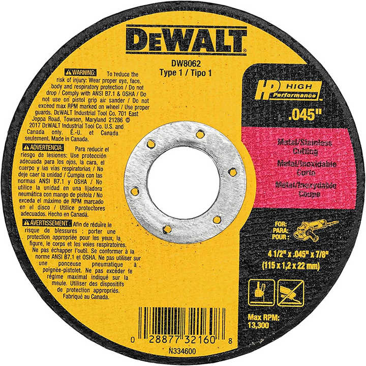 Discos De Corte 4.5 inch metal cutting disc 