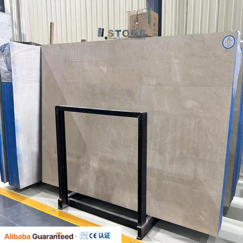 Crema Marfil Marble - Glossy, Waterproof, 1 Year Warranty