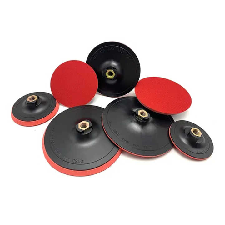 Velcro Hook and Loop Polishing Pad M10 M14 100/115mm/125mm Use for Angle Grinder for OEM Power Tool Accessories 