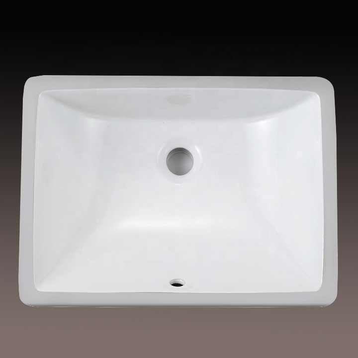 CUPC cheap ceramic rectangular wash basin 