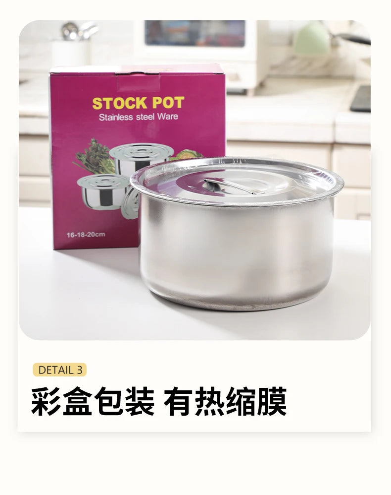 Bộ Nồi Chảo Inox 5 Món S410 Cao Cấp Nhà Bếp 2025