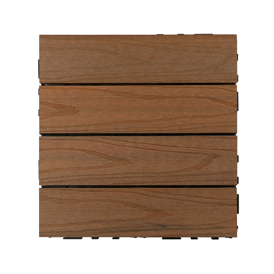 100% environmentally friendly outdoor composite wood flooring, anti-slip, for swimming pool areas, easy to assemble 