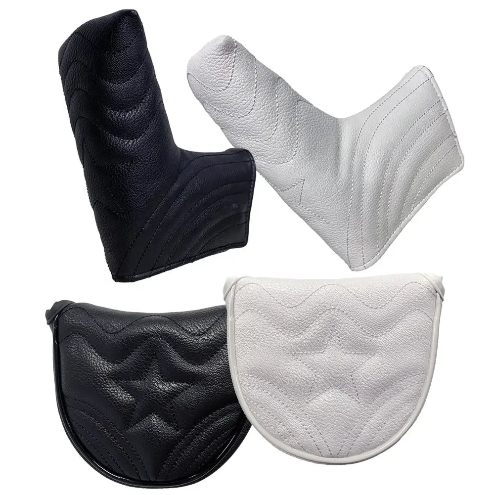 Cheap New Golf Club Covers - Blade Mallet Iron Head Covers