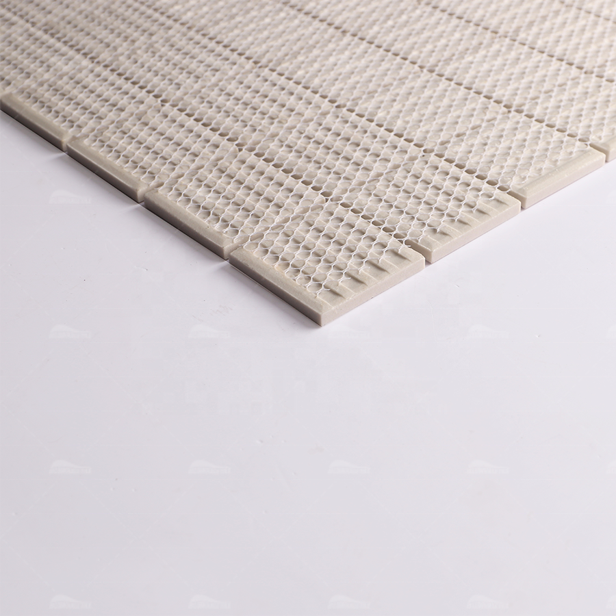 White matte swimming pool mosaic tiles, anti-slip, full body, 2x2, Bluwhale Foshan factory 