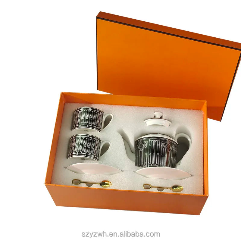 Bộ Ấm Chén Sang Trọng Tối Giản Quà Tặng Tân Gia Cưới