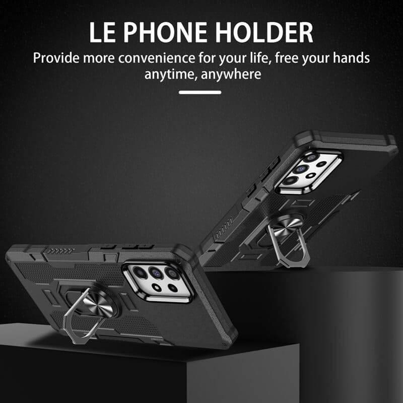 Ốp Lưng Điện Thoại Bọc Thép Siêu Bền Bán Sỉ, Chống Sốc, Có Giá Đỡ Vòng Và Tương Thích Gắn Nam Châm Xe Hơi Cho Samsung S24 Ultra Y95 Y93 5G