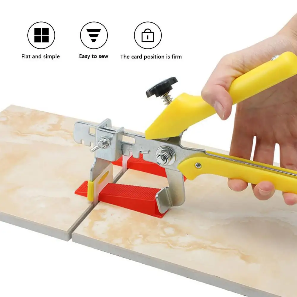 Plastic handle ceramic tile pliers 
