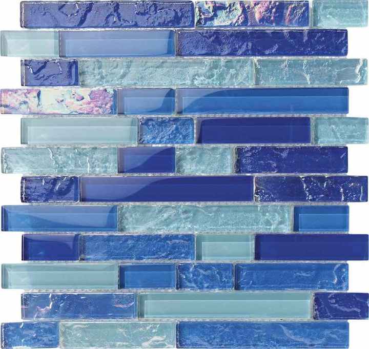 Foshan Outlet Swimming Pool Mosaic Tiles Random Size