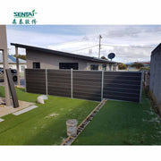 1.8*1.8m Eco-friendly Outdoor WPC Composite Fence High Quality Wood Fence Easy To Install Waterproof Garden Railing Fence STR04R 