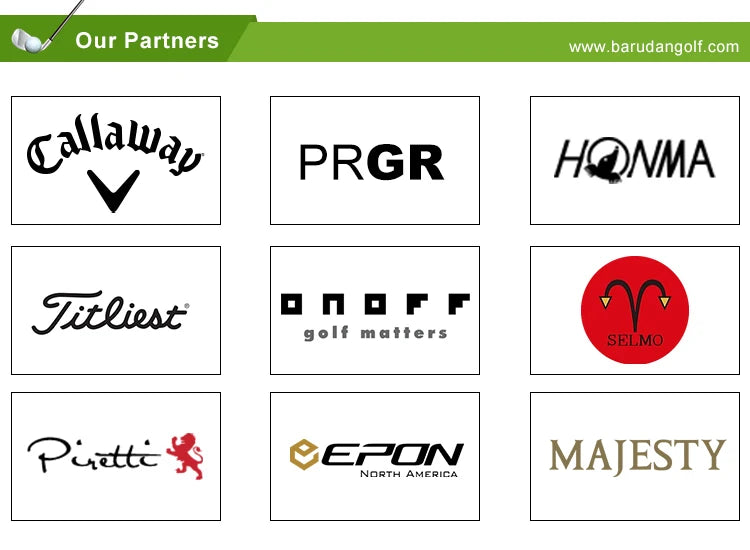 Groundhog Premium Embroidered Green Leather Golf Club Cover