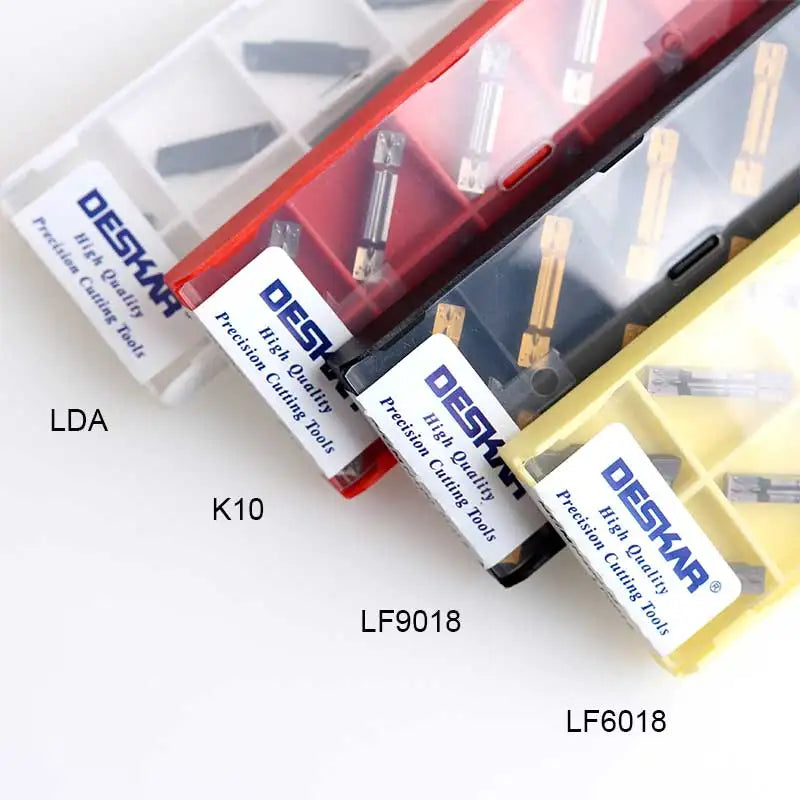 Bộ 10 Lưỡi Cắt CNC Carbide Deskar Chính Hãng - Daisan Mart