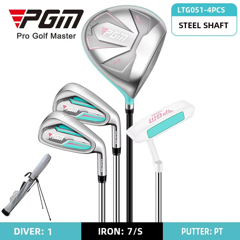 Bộ Gậy Golf Nữ PGM Cao Cấp Tùy Chỉnh Graphite & Steel