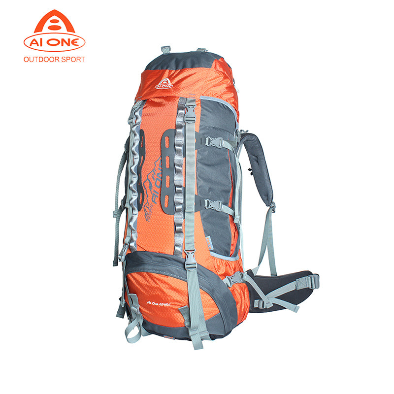 Large capacity mountaineering backpack for outdoor adventure, travel, hiking, camping 