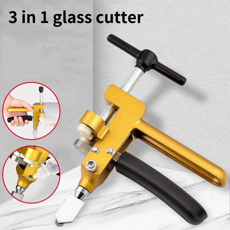 3 in 1 Upgraded 6MM-8MM Glass Tile Cutter
