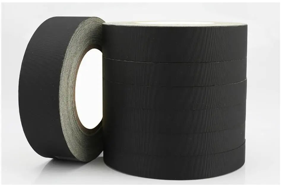 30M Black Acetate Cloth Single-sided Adhesive Tape Wire Bnding High Temperature Resistance Tape For Electric Phone LCD Repair - Daisan Mart