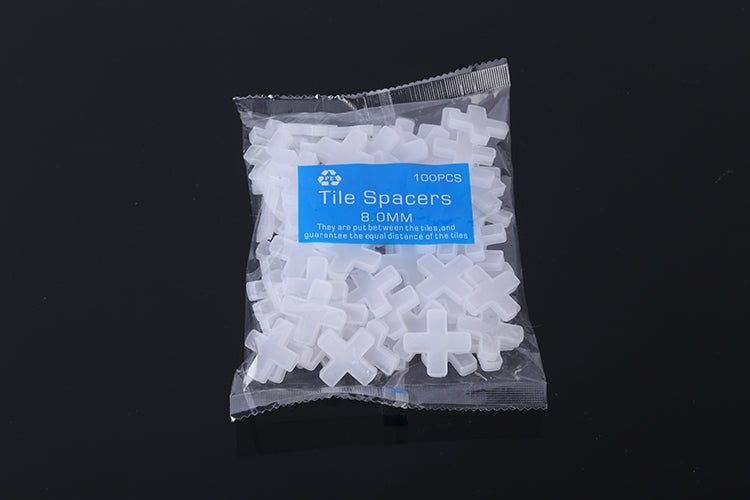 White Plastic Kitchen Bathroom Floor Tile Leveling System Multi Size 