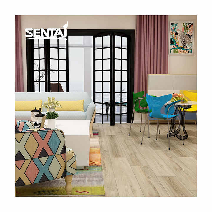 UV-resistant outdoor SPC wood flooring, waterproof PVC vinyl flooring 