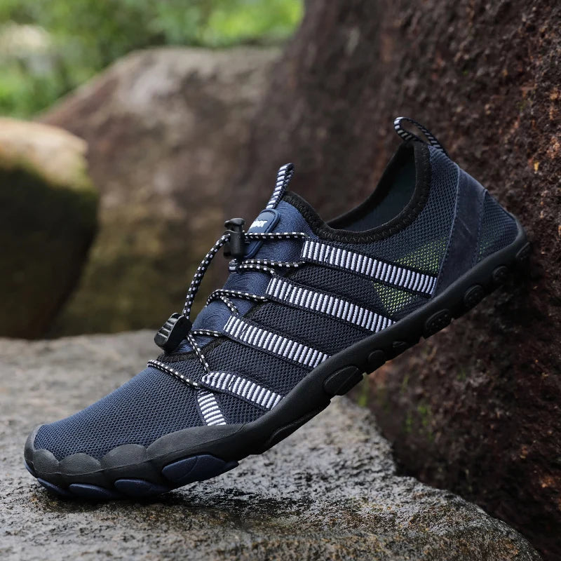 Giày Dã Ngoại Nam Nữ Lưới Thoáng Chống Trơn Trượt