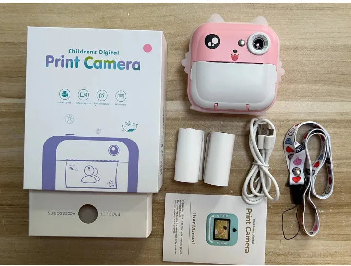 Fast Photo Printing Camera for Kids, Wide CMOS Sensor