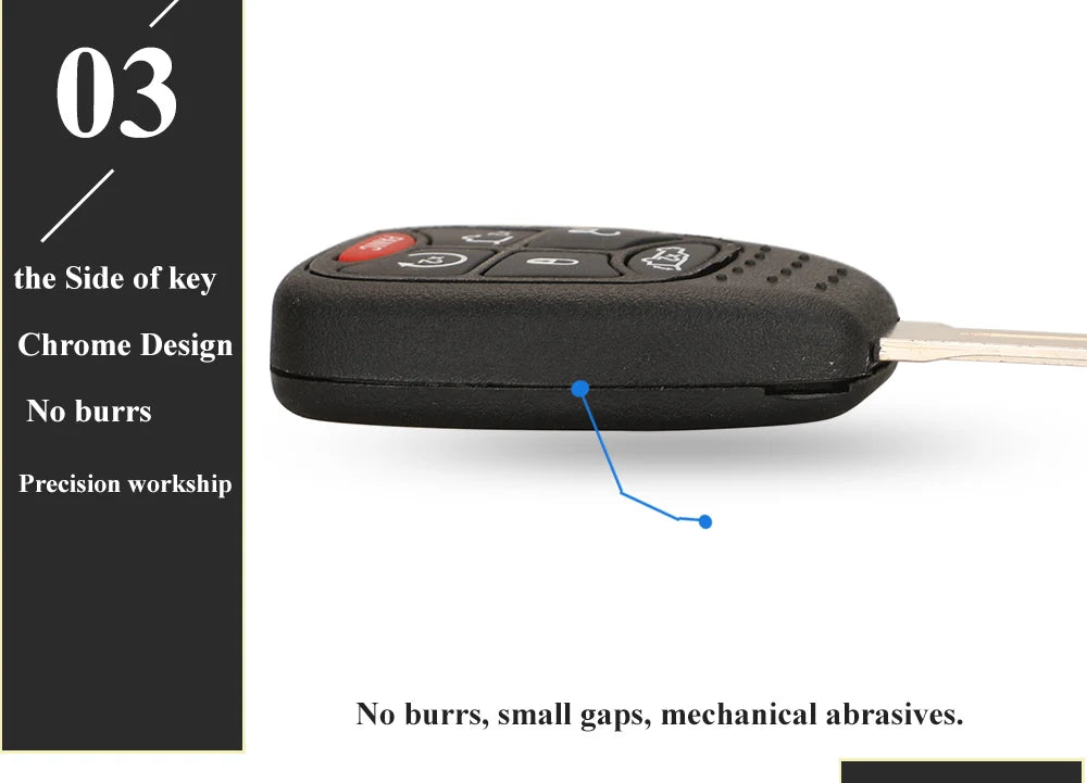 Bộ 10 Chìa Khóa Remote Xe Chrysler/JEEP 315/433MHz - Daisan Mart