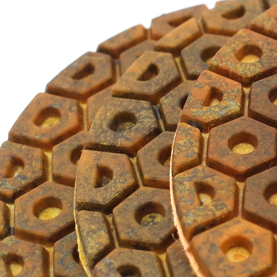 Đĩa Mài Kim Cương 4 Inch 6 Bước Đánh Bóng Đa Năng