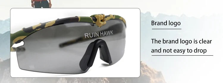 Ultra-light UV-resistant Men's Outdoor Sports Glasses