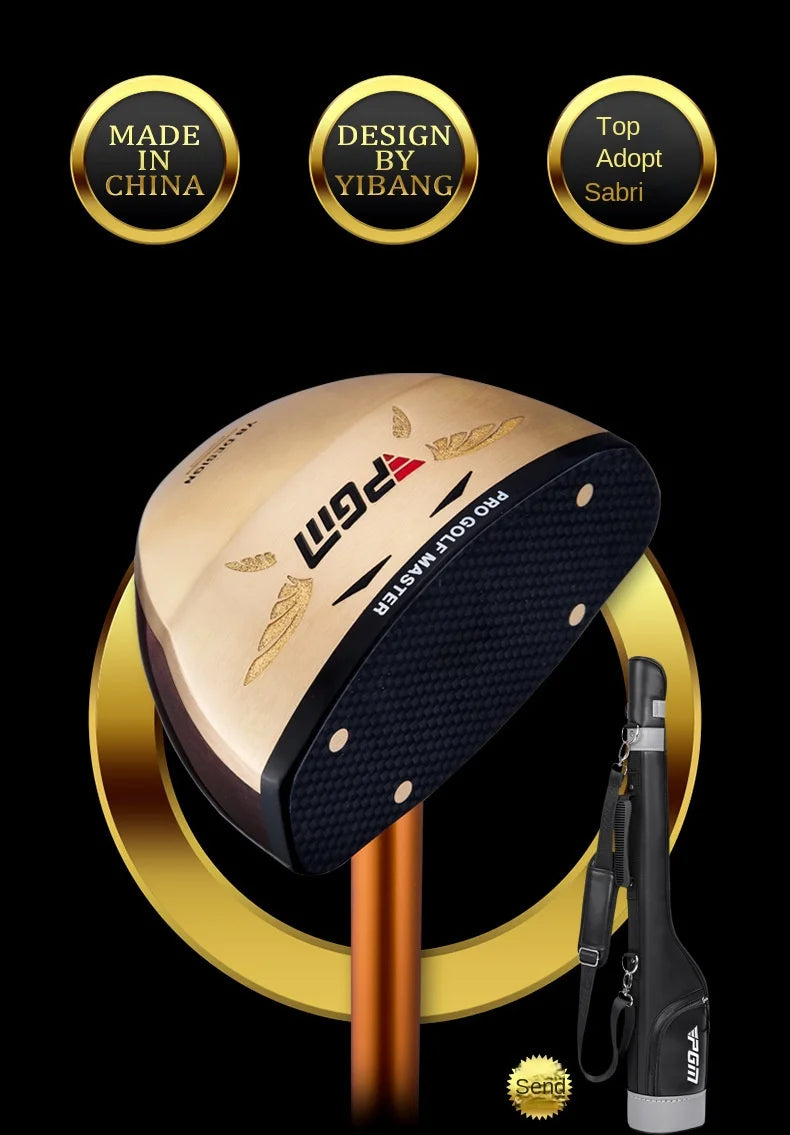 PGM Sapri Left-Handed Golf Club + Bag - Men's and Women's Fashion