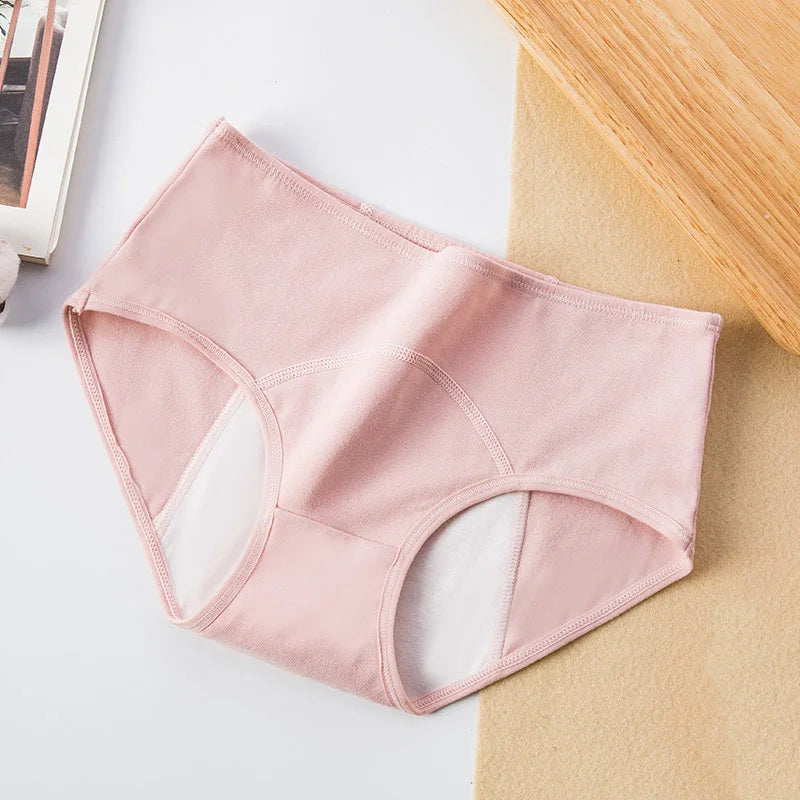 Anti-leak, breathable, cotton menstrual panties