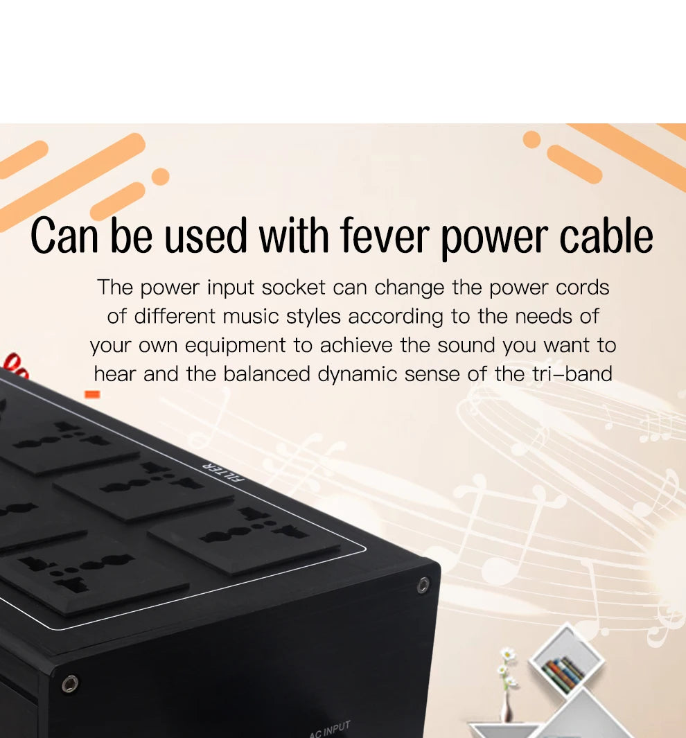 Ổ Cắm Thông Minh Hi-Fi Chống Nhiễu EMI/RFI