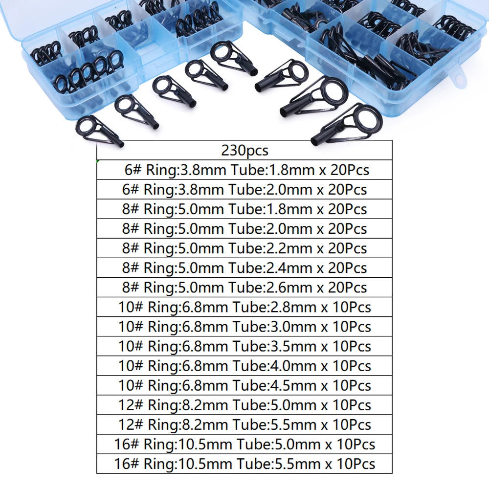 Bộ Sửa Chữa Đầu Cần Câu 24-230 Món Chống Gỉ