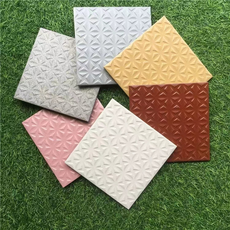 Modern 20x20 Round Outdoor Garden Tiles