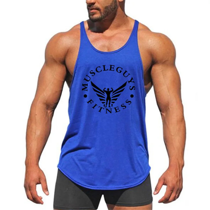 Men's Gym Tank Bodybuilding Sports Style Shirt