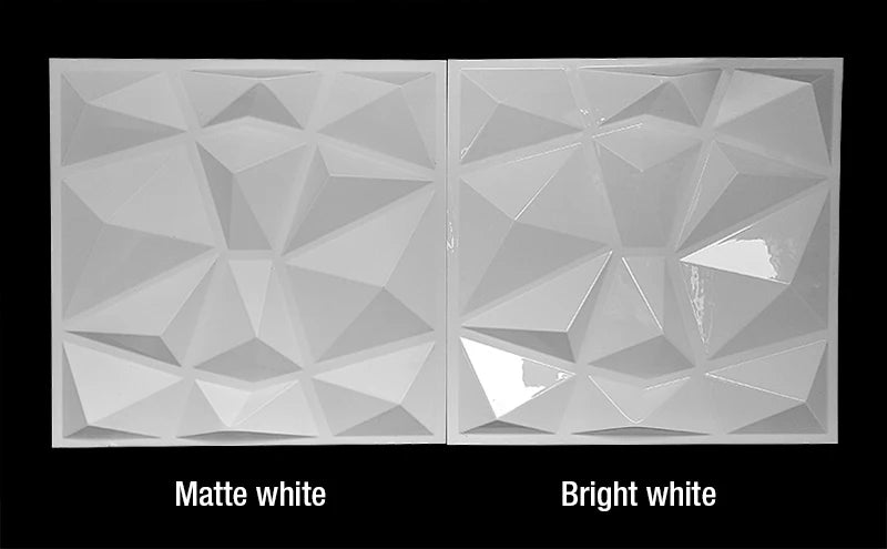 3D Diamond Decorative Art Wall Panels 30x30