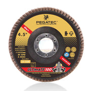 4.5" 115*22mm Durable Zirconia Fiber Aluminum Oxide Disc 