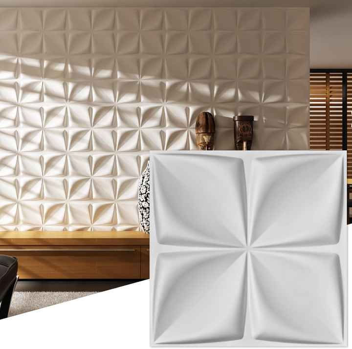Modern 3D wall panels for interior decoration best selling waterproof smooth easy to install PVC wall panels 