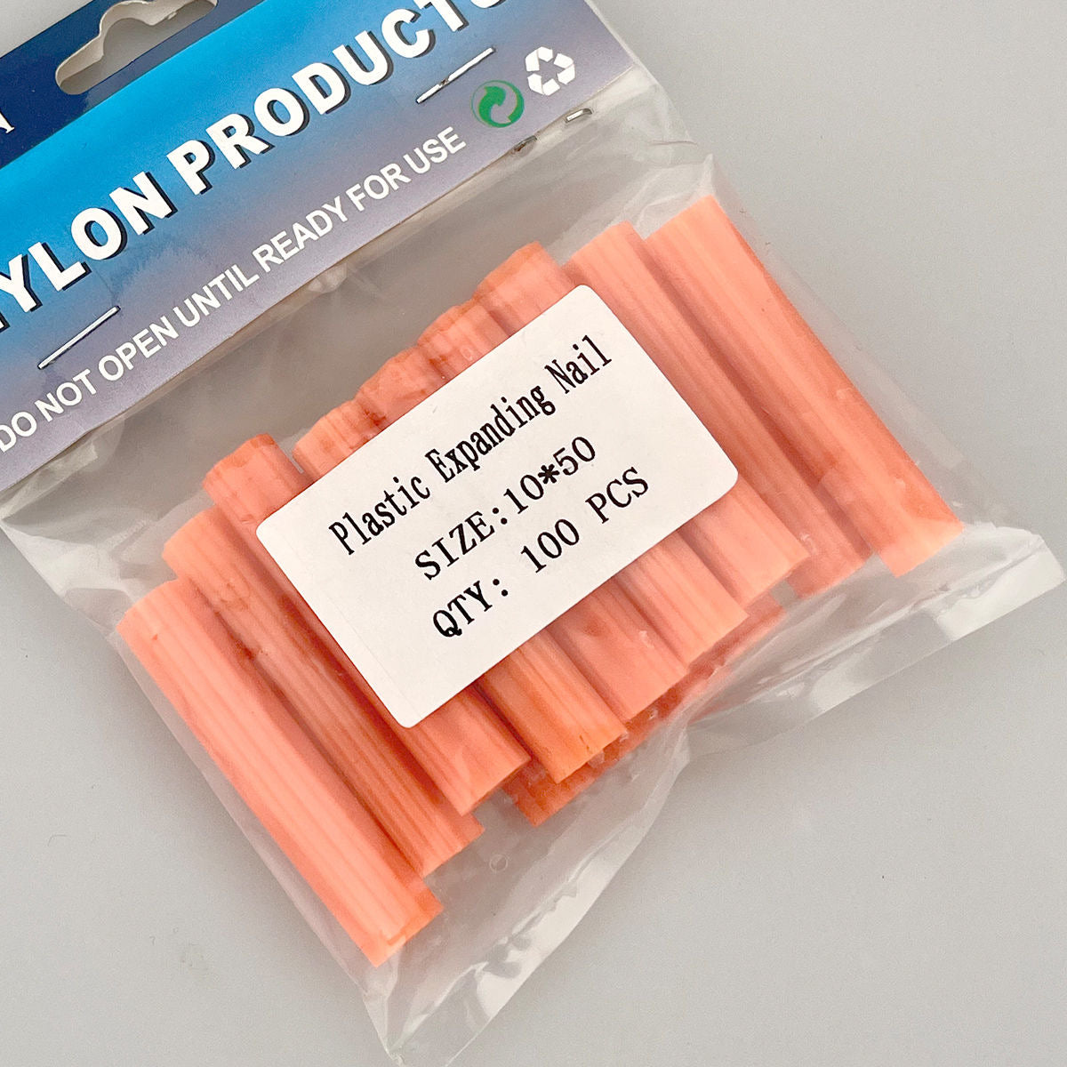High quality plastic expansion bolt Full Size made of nylon PP PE 