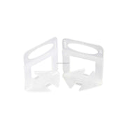 Tile Leveling System Ceramic Tools Plastic Material Custom Colors Reusable for Glass Stone Installation 