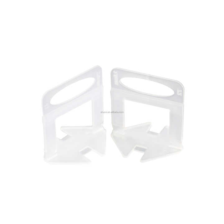 Tile Leveling System Ceramic Tools Plastic Material Custom Colors Reusable for Glass Stone Installation 