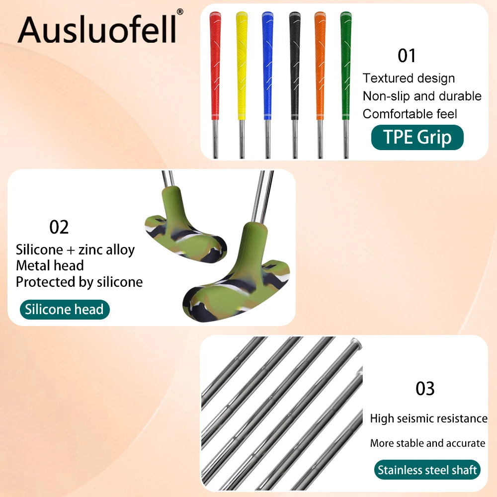Multi-Function Anti-Slip Golf Clubs for Children &amp; Adults