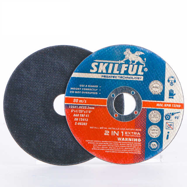 125mm flat cutting disc for metal and stainless steel 