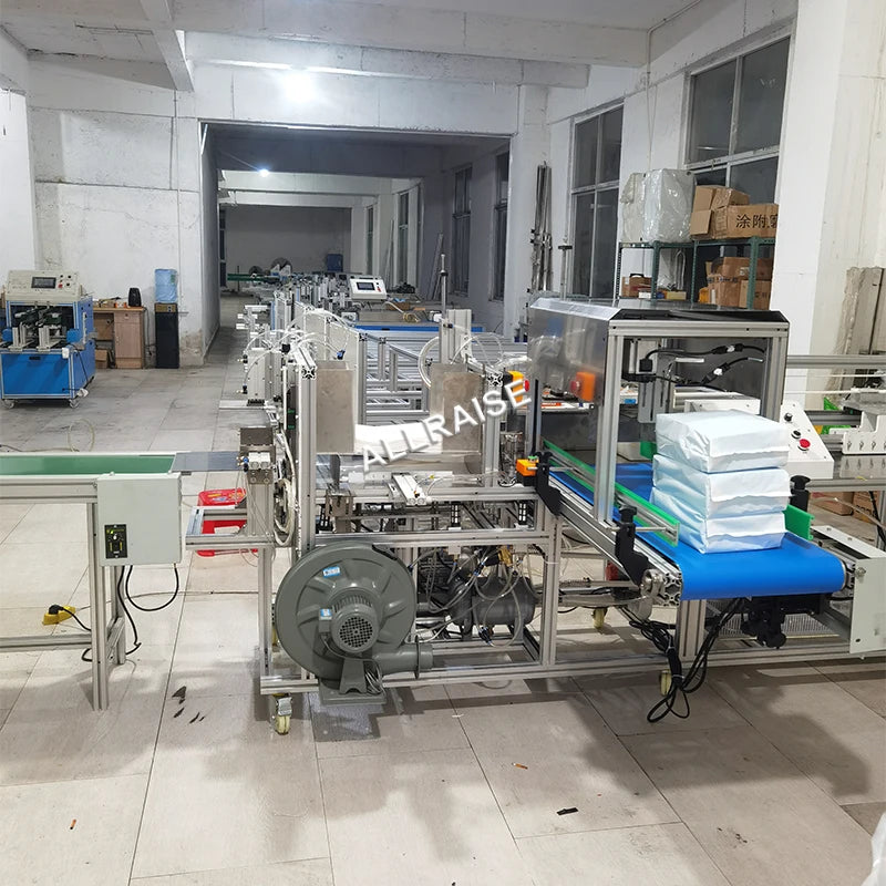 Máy Đóng Gói Tự Động Băng Vệ Sinh & Tã Em Bé - Daisan Mart